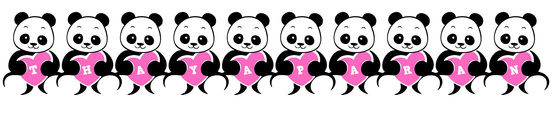 Thayaparan love-panda logo