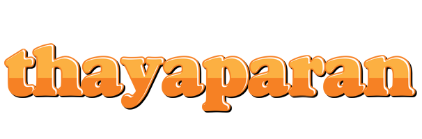 Thayaparan orange logo