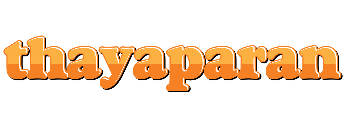 Thayaparan orange logo