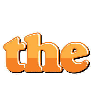 The orange logo