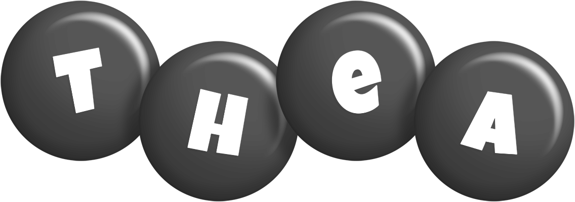 Thea candy-black logo