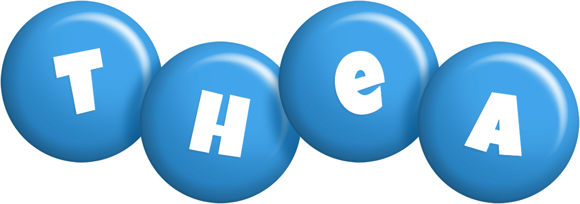 Thea candy-blue logo