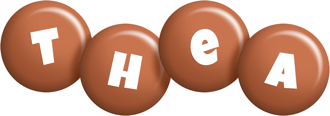 Thea candy-brown logo