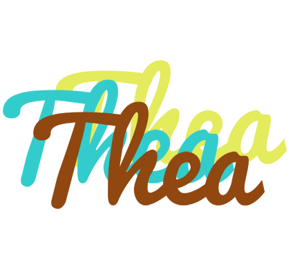Thea cupcake logo