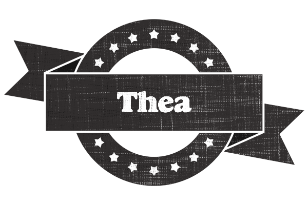 Thea grunge logo