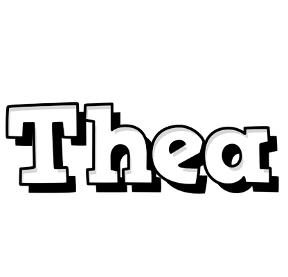 Thea snowing logo