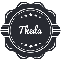 Theda badge logo