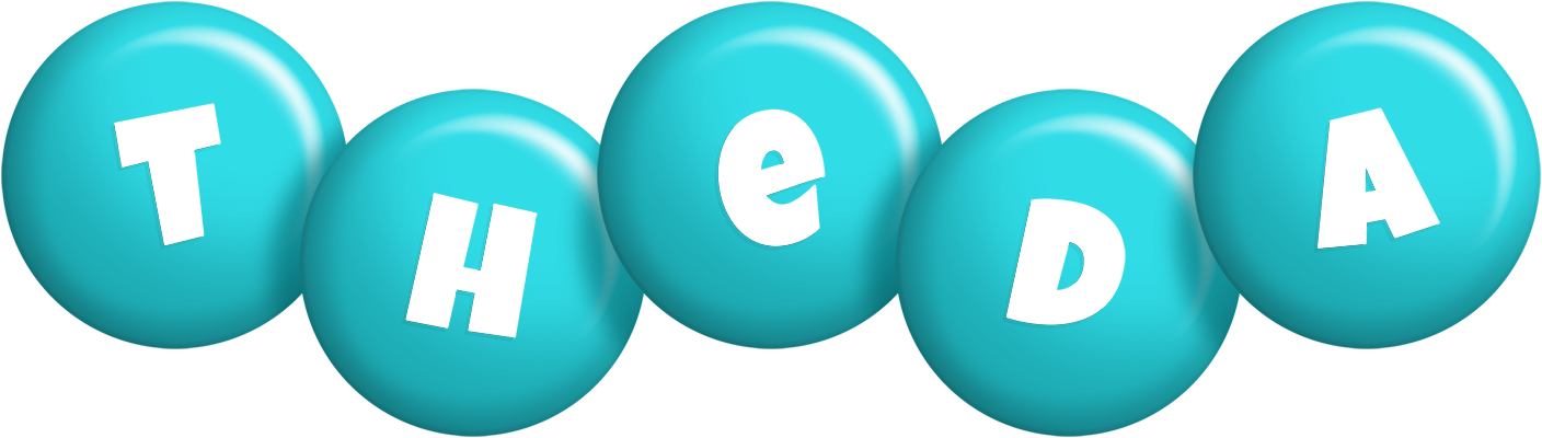 Theda candy-azur logo
