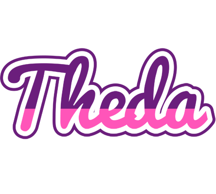 Theda cheerful logo