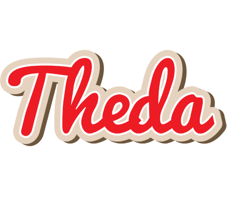 Theda chocolate logo