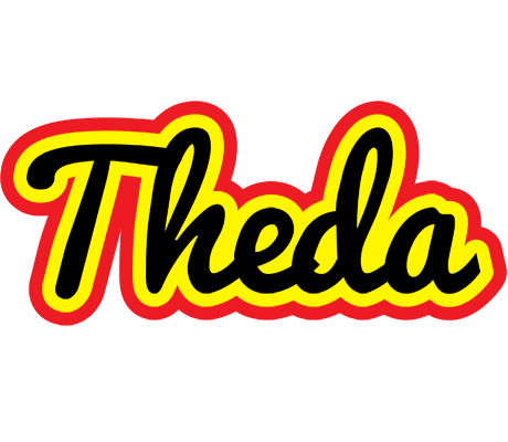 Theda flaming logo