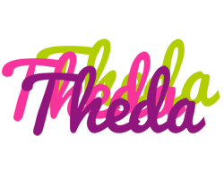 Theda flowers logo