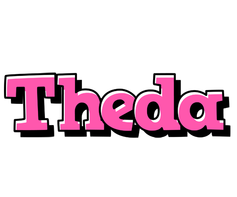 Theda girlish logo