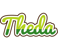 Theda golfing logo