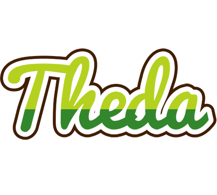 Theda golfing logo