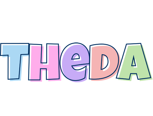 Theda pastel logo