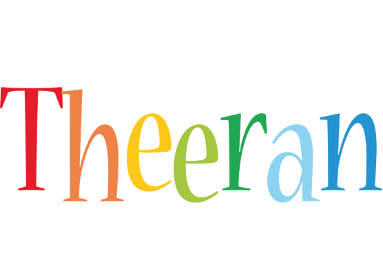 Theeran birthday logo