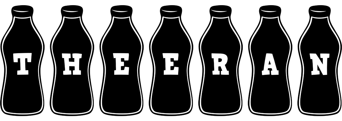 Theeran bottle logo