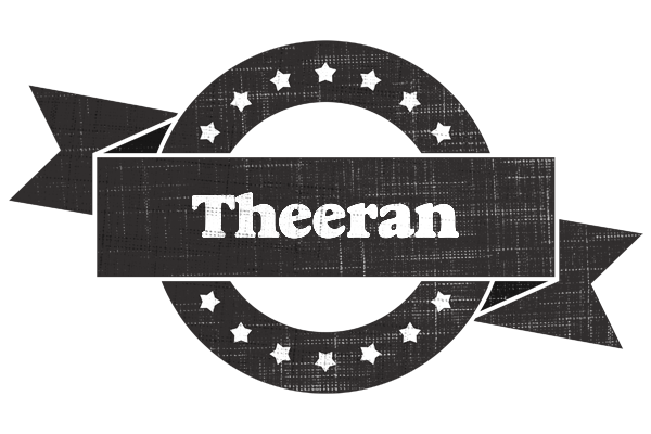 Theeran grunge logo