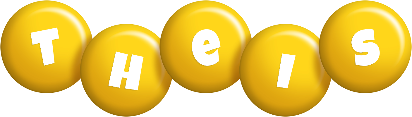 Theis candy-yellow logo