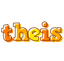 Theis desert logo