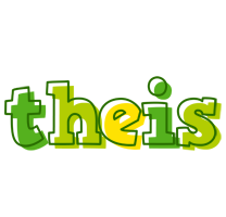 Theis juice logo