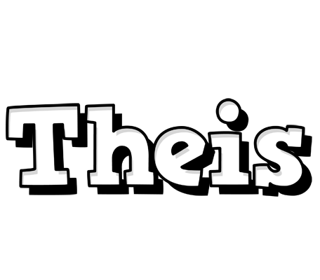 Theis snowing logo