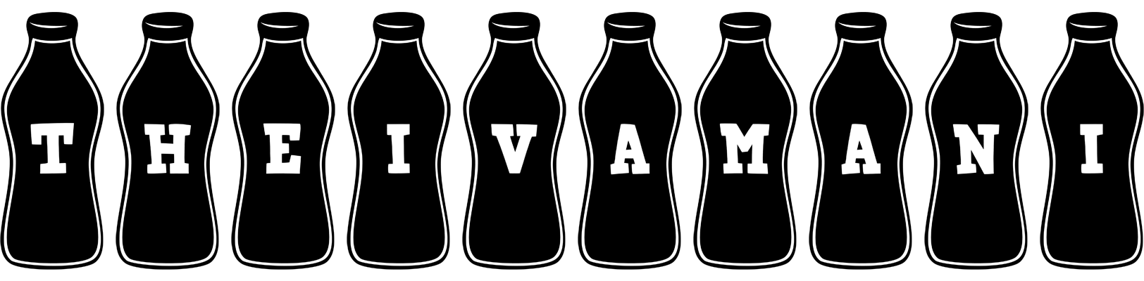 Theivamani bottle logo