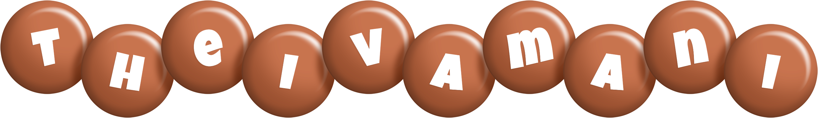 Theivamani candy-brown logo