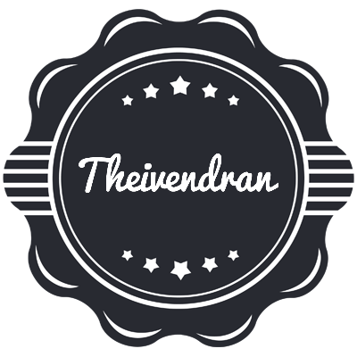 Theivendran badge logo
