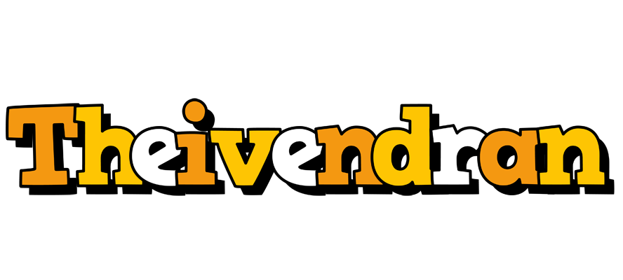 Theivendran cartoon logo