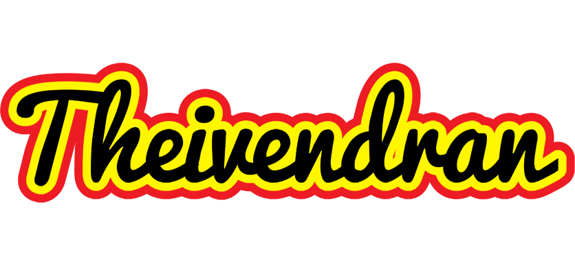 Theivendran flaming logo