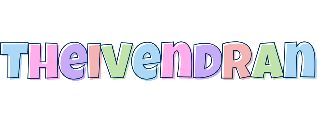 Theivendran pastel logo