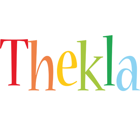 Thekla birthday logo