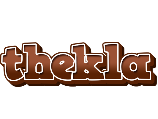Thekla brownie logo