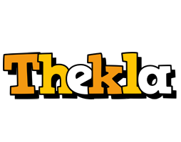 Thekla cartoon logo