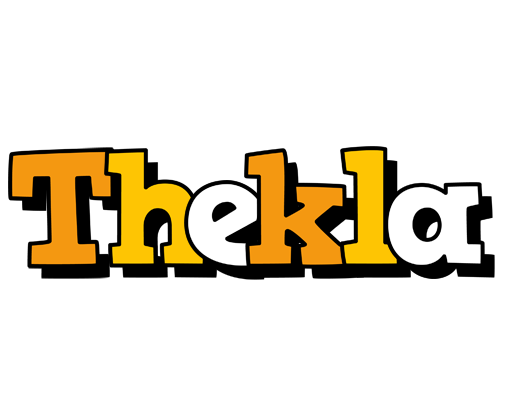 Thekla cartoon logo