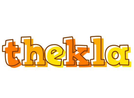 Thekla desert logo