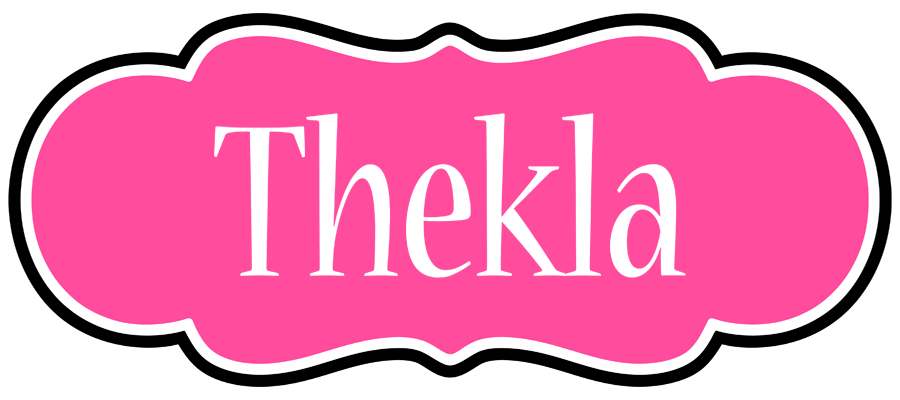 Thekla invitation logo