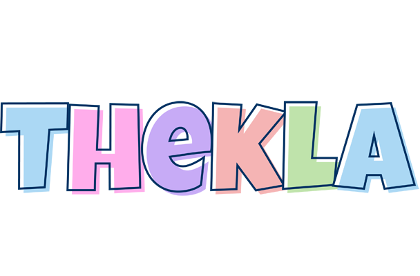 Thekla pastel logo
