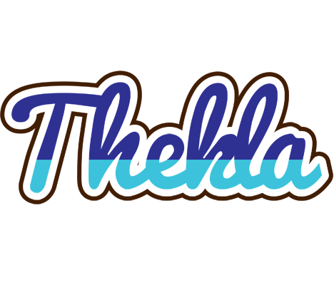 Thekla raining logo