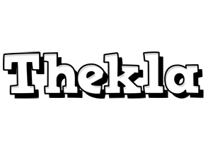 Thekla snowing logo