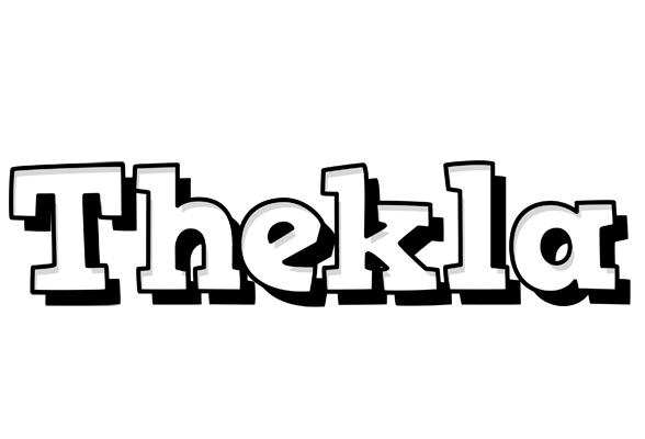 Thekla snowing logo