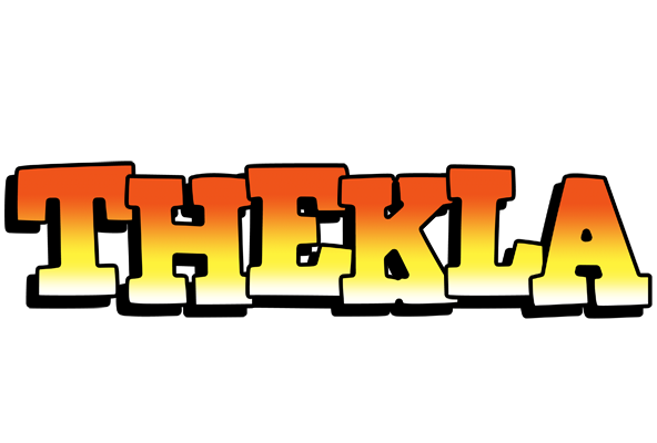 Thekla sunset logo