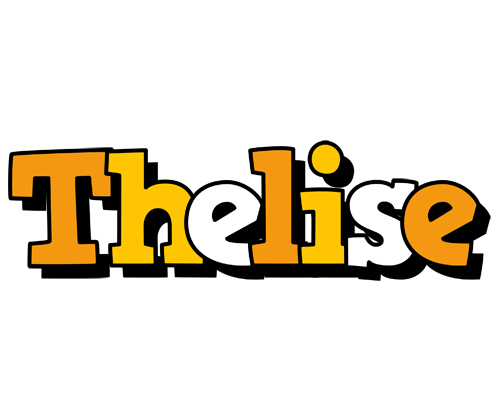 Thelise cartoon logo