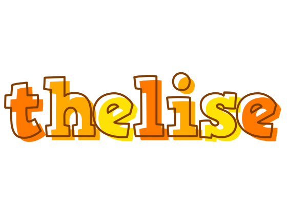 Thelise desert logo