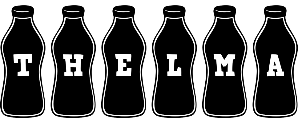 Thelma bottle logo
