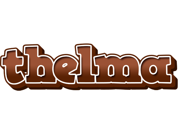 Thelma brownie logo