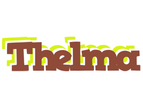 Thelma caffeebar logo