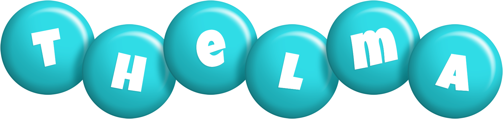 Thelma candy-azur logo